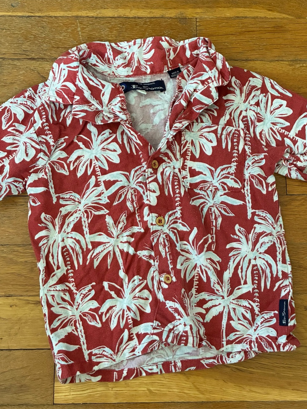 Red Tropical Shirt